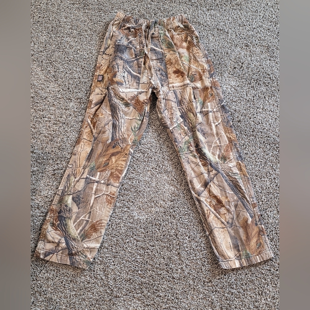 SPORTS AFIELD Camo Youth Pull-on Hunting Pants Size Medium